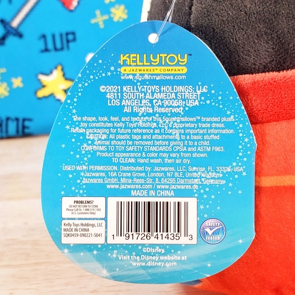 Squishmallow Mickey Mouse 5" UltraSoft Stuffed Disney Pixar Movie Plush Toy NWT - Picture 12 of 12